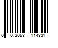 Barcode Image for UPC code 0072053114331