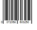 Barcode Image for UPC code 0072058603250