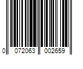 Barcode Image for UPC code 0072063002659