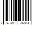 Barcode Image for UPC code 0072071962013