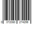 Barcode Image for UPC code 0072080274299