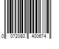 Barcode Image for UPC code 0072080400674