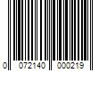 Barcode Image for UPC code 0072140000219