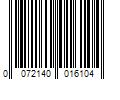 Barcode Image for UPC code 0072140016104