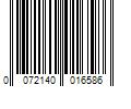 Barcode Image for UPC code 0072140016586