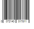 Barcode Image for UPC code 0072140017811