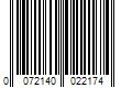 Barcode Image for UPC code 0072140022174