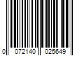 Barcode Image for UPC code 0072140025649