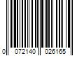 Barcode Image for UPC code 0072140026165