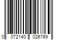 Barcode Image for UPC code 0072140026769