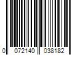 Barcode Image for UPC code 0072140038182