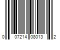 Barcode Image for UPC code 007214080132