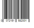 Barcode Image for UPC code 0072151582001