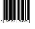 Barcode Image for UPC code 0072151584005