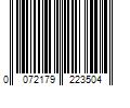 Barcode Image for UPC code 0072179223504