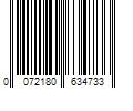 Barcode Image for UPC code 0072180634733