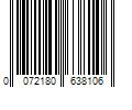 Barcode Image for UPC code 0072180638106