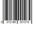 Barcode Image for UPC code 0072196001079