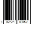 Barcode Image for UPC code 0072220000146