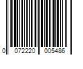 Barcode Image for UPC code 0072220005486