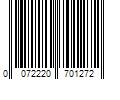 Barcode Image for UPC code 0072220701272