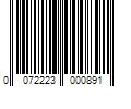 Barcode Image for UPC code 0072223000891