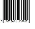 Barcode Image for UPC code 0072240133817