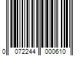 Barcode Image for UPC code 0072244000610