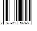 Barcode Image for UPC code 0072244580020