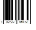 Barcode Image for UPC code 0072250010856