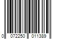 Barcode Image for UPC code 0072250011389