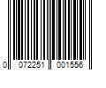 Barcode Image for UPC code 0072251001556