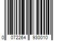 Barcode Image for UPC code 0072264930010