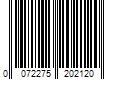 Barcode Image for UPC code 0072275202120