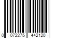 Barcode Image for UPC code 0072275442120