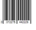 Barcode Image for UPC code 0072275442229