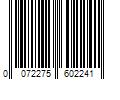 Barcode Image for UPC code 0072275602241