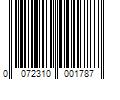 Barcode Image for UPC code 0072310001787