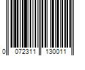 Barcode Image for UPC code 0072311130011