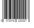 Barcode Image for UPC code 0072318220227