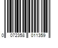 Barcode Image for UPC code 0072358011359