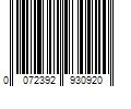 Barcode Image for UPC code 0072392930920