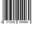 Barcode Image for UPC code 0072392949960