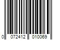 Barcode Image for UPC code 0072412010069