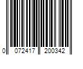 Barcode Image for UPC code 0072417200342