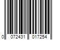 Barcode Image for UPC code 0072431017254