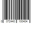 Barcode Image for UPC code 0072440100404