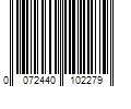 Barcode Image for UPC code 0072440102279