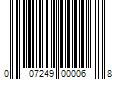 Barcode Image for UPC code 007249000068