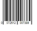 Barcode Image for UPC code 0072512007389